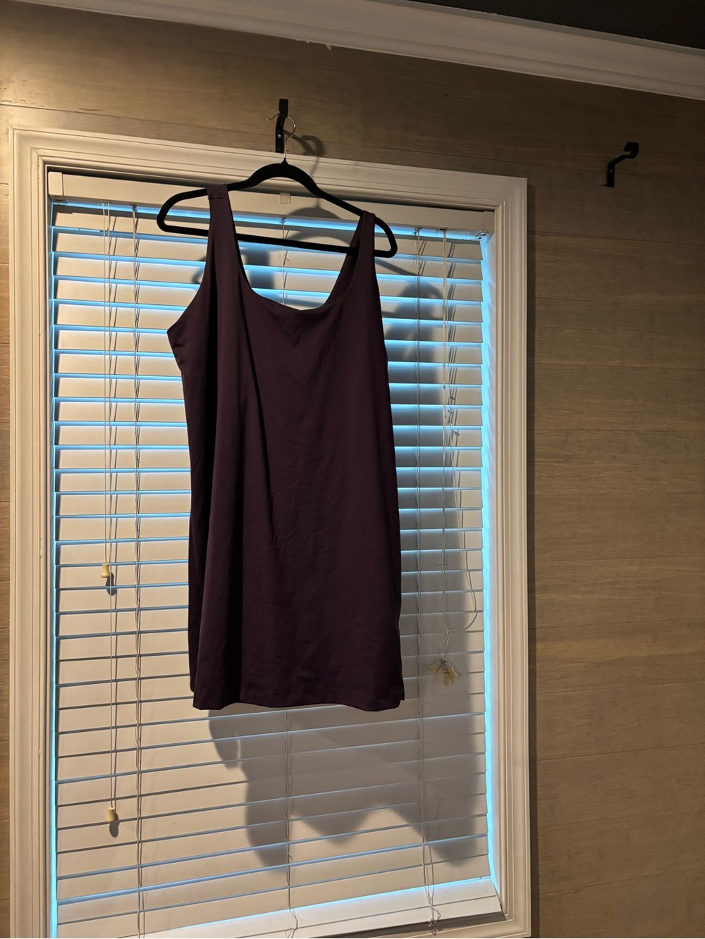Sleeveless Purple Workout Dress
